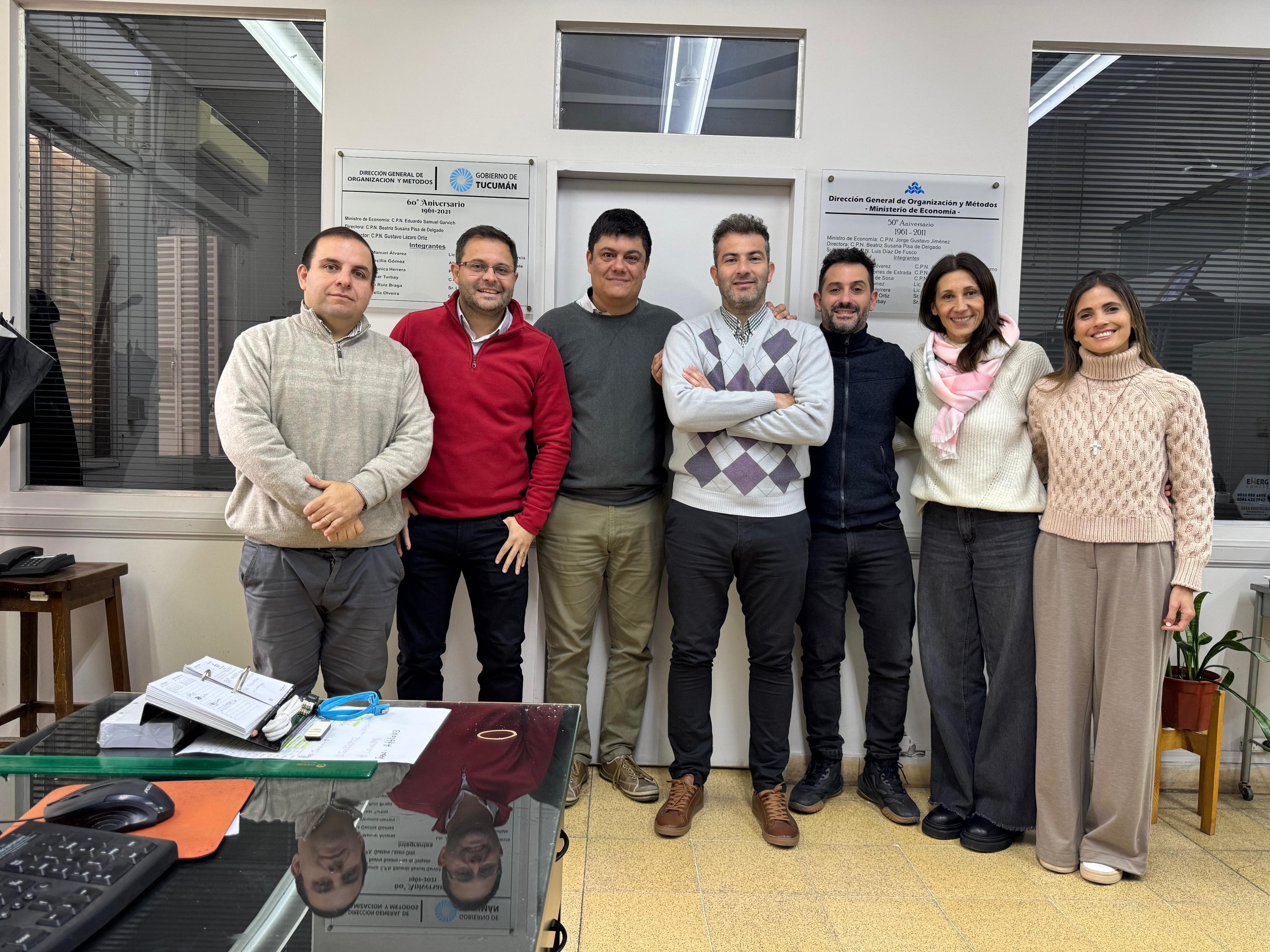 Foto del equipo de trabajo